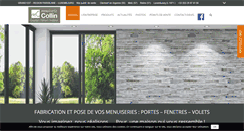 Desktop Screenshot of menuiserie-collin.com